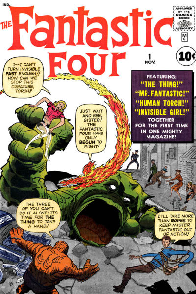Photo:  Fantastic Four 1, November 1961